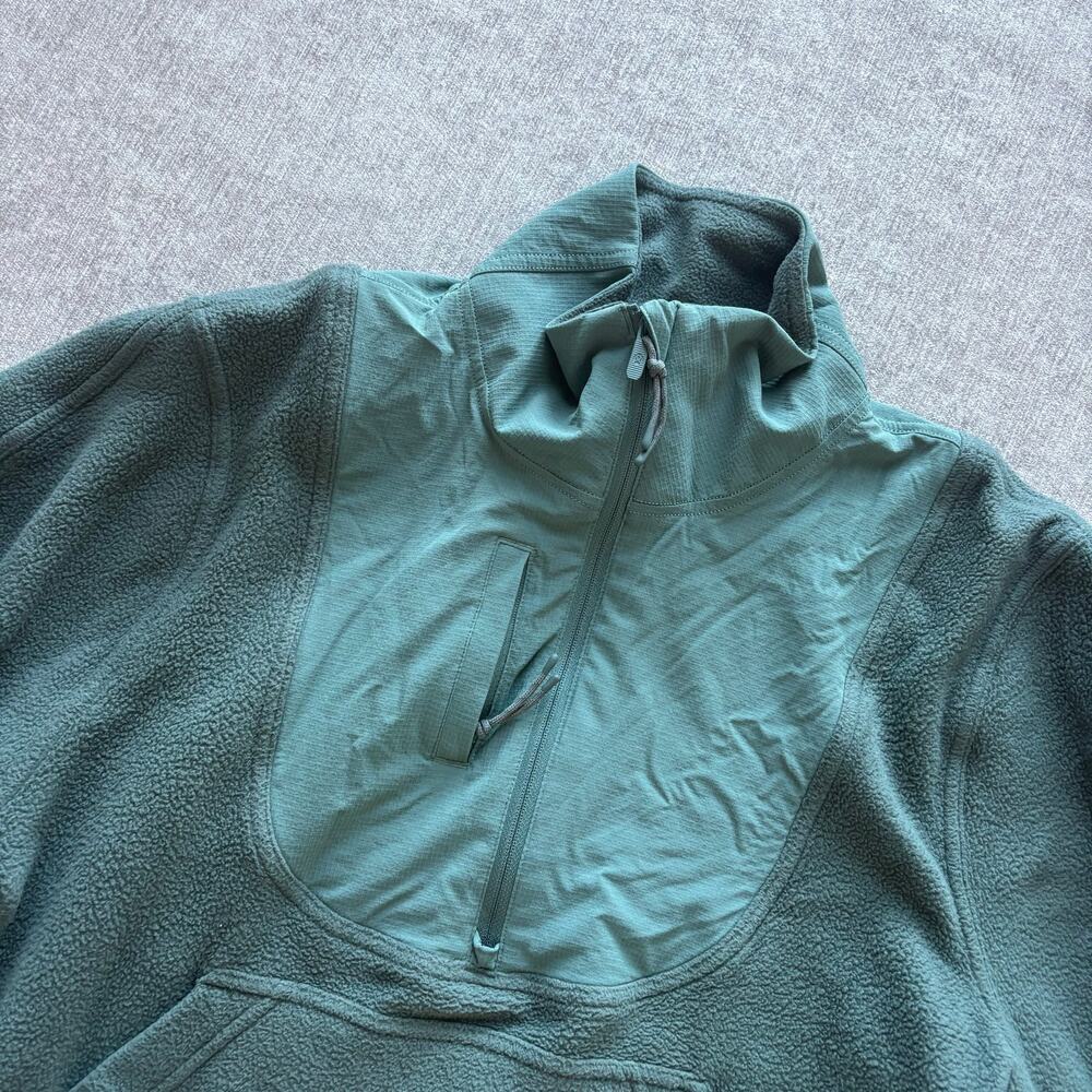 Lululemon Fleece Ripstop Hiking Pullover Quarter Zip Sweater Jacket - Picture 2 of 4
